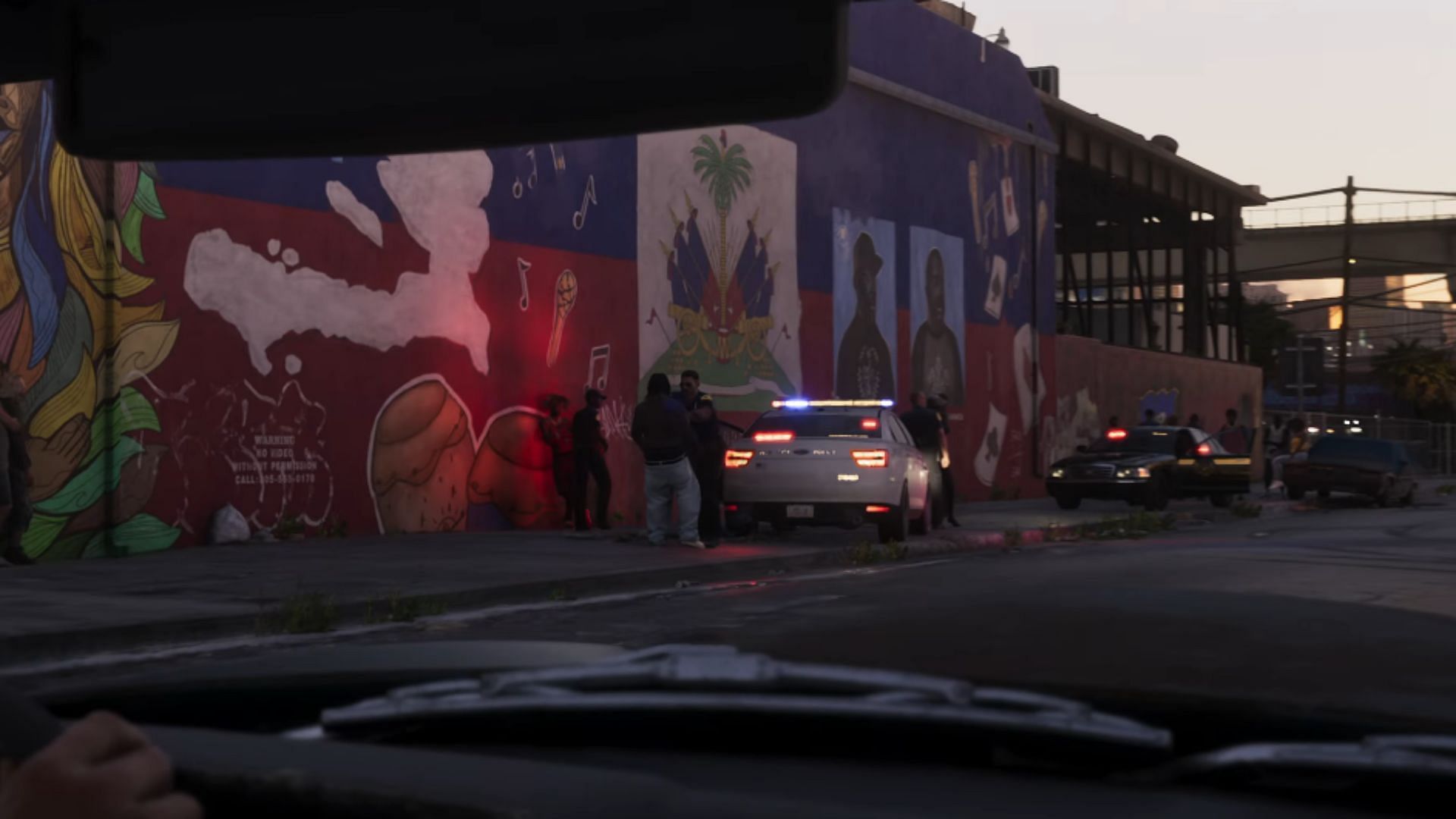 Talkin' to Myself Again is used in this section of the GTA 6 trailer 2 (Image via Rockstar Games)